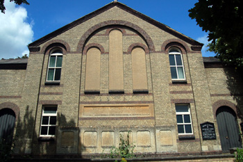 The Methodist Chapel close-up from the front June 2008
